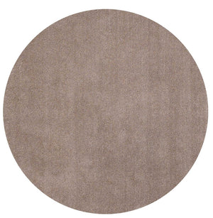 HomeRoots 8' Hand-Woven Beige Round Rug - Elegant, Durable Design for Modern and Classic Interiors, 96-Inch Diameter 6' Round 352629