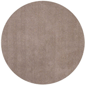 HomeRoots 8' Hand-Woven Beige Round Rug - Elegant, Durable Design for Modern and Classic Interiors, 96-Inch Diameter 6' Round 352629
