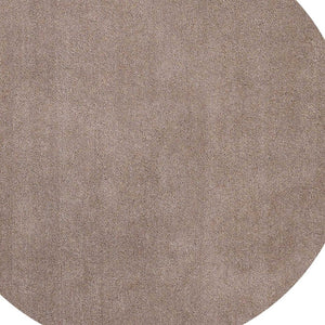 HomeRoots 8' Hand-Woven Beige Round Rug - Elegant, Durable Design for Modern and Classic Interiors, 96-Inch Diameter 6' Round 352629