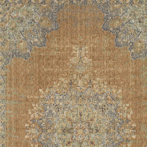 HomeRoots 8' Sage Shag Hand Woven Area Rug - Luxurious Plush Pile for Warmth, Style, and Noise Reduction in Homes 6' Round 352635