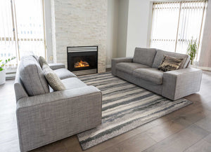 Homeroots 6' Round  Polyester Canary Yellow Area Rug  Polyester 352637