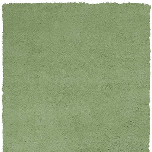 HomeRoots 8' Green Round Hand-Woven Area Rug - Artisan Crafted, Versatile Design for Living Spaces & Dining Rooms 5' X 7' 352641