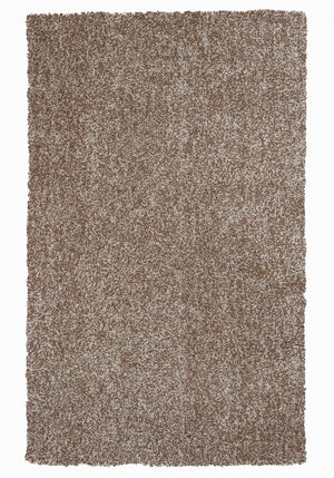 Homeroots 5' X 7' Beige Heather Indoor Shag Rug  Polyester 352643