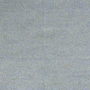 HomeRoots 8' Hand-Woven Blue Round Rug - Durable, Artisanal Design for Contemporary Spaces & Everyday Use 5' X 7' 352644