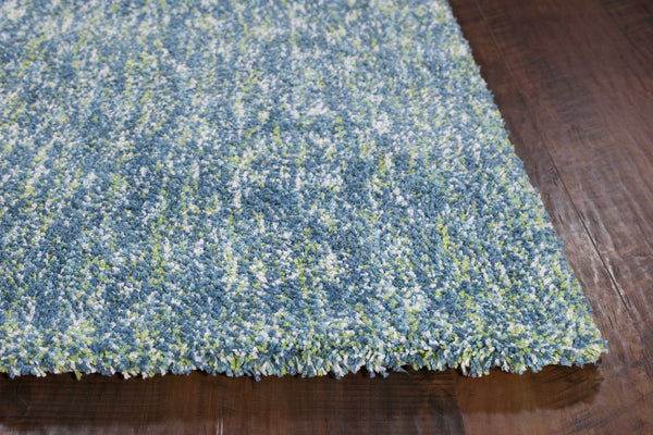 Homeroots 5' X 7' Seafoam Heather Plain Indoor Area Rug  Polyester 352650