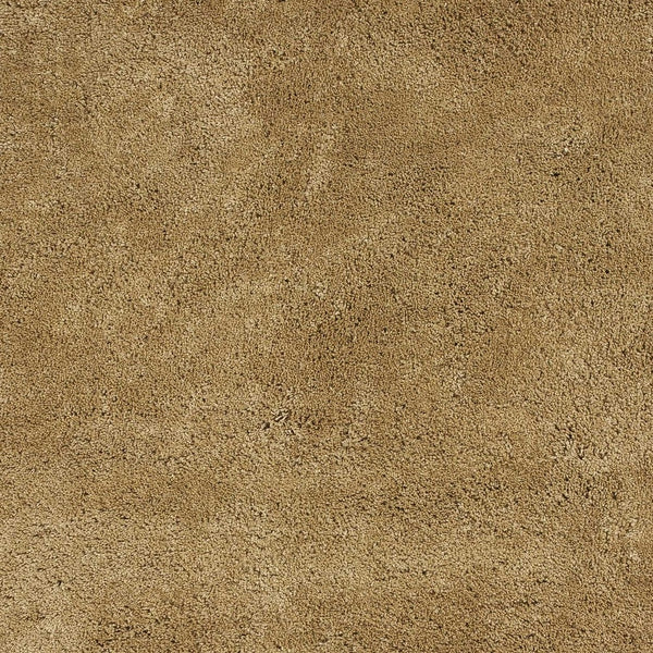 Homeroots 5' X 7' Gold Plain Indoor Area Rug  Polyester 352658