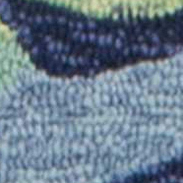 Homeroots 5' X 7' Ocean Abstract Design Uv Treated Indoor Outdoor Area Rug  Polypropylene 352773