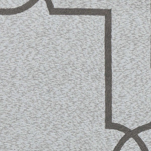 HomeRoots 8' Ivory Area Rug - Durable, Easy-Clean Indoor Outdoor Accent for Patios, Kitchens, and Living Spaces 5' X 7' Rectangle 352827