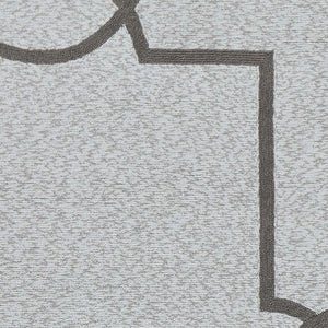 Homeroots 5' X 7' Ivory Indoor Outdoor Area Rug  Polypropylene 352827