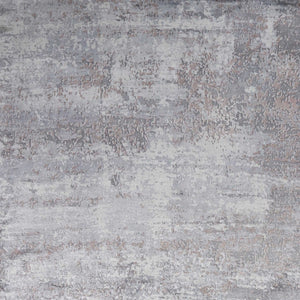 HomeRoots 5' Slate Gray and Dark Gray Abstract Hand Loomed Area Rug – Contemporary Elegance for Your Space 3' X 5' 352896