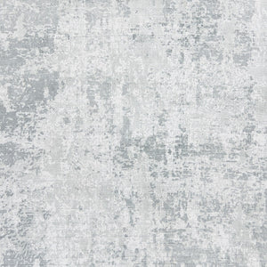 HomeRoots 5' Modern Abstract Hand-Loomed Area Rug in Dark and Light Gray – Adds Style and Warmth to Any Space 3' X 5' 352898