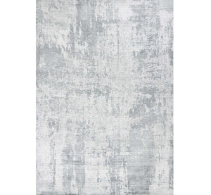 HomeRoots 5' Modern Abstract Hand-Loomed Area Rug in Dark and Light Gray – Adds Style and Warmth to Any Space 3' X 5' 352898