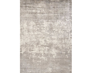 HomeRoots 5' Hand-Loomed Beige and Ivory Abstract Area Rug - Modern Elegance for Your Living Space 3' X 5' 352899