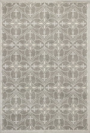Homeroots 8' X 11' Gray Area Rug With Uv Protection  Polypropylene 352978
