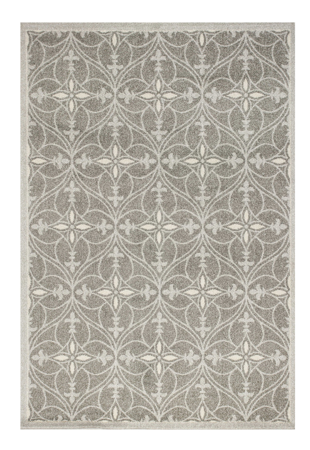 Homeroots 8' X 11' Gray Area Rug With Uv Protection  Polypropylene 352978