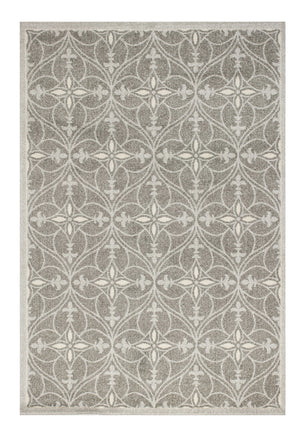 Homeroots 8' X 11' Gray Area Rug With Uv Protection  Polypropylene 352978