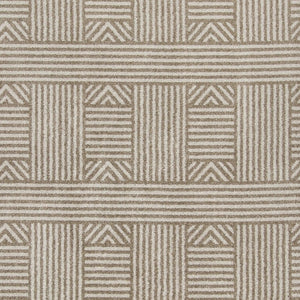 Homeroots 8' X 11' Beige Southwestern Indoor Outdoor Area Rug  Polypropylene 352981
