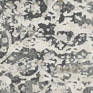 Homeroots 5' X 8' Ivory Medallion Area Rug  Polyester 353002