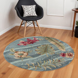 Area Rugs - Tropical Hand-Tufted Polyester Design for a Stylish Indoor Oasis at Home