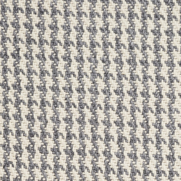 HomeRoots 7' Gray and Ivory Wool Hand Woven Area Rug – Unique Artisan Craftsmanship for Timeless Elegance 5' X 8' 353055