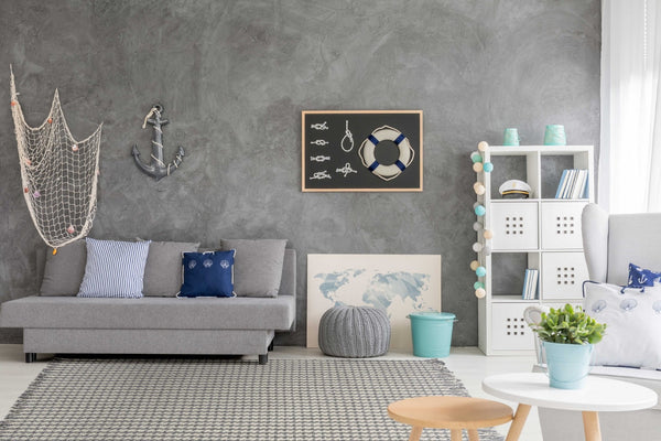 HomeRoots 7' Gray and Ivory Wool Hand Woven Area Rug – Unique Artisan Craftsmanship for Timeless Elegance 5' X 8' 353055
