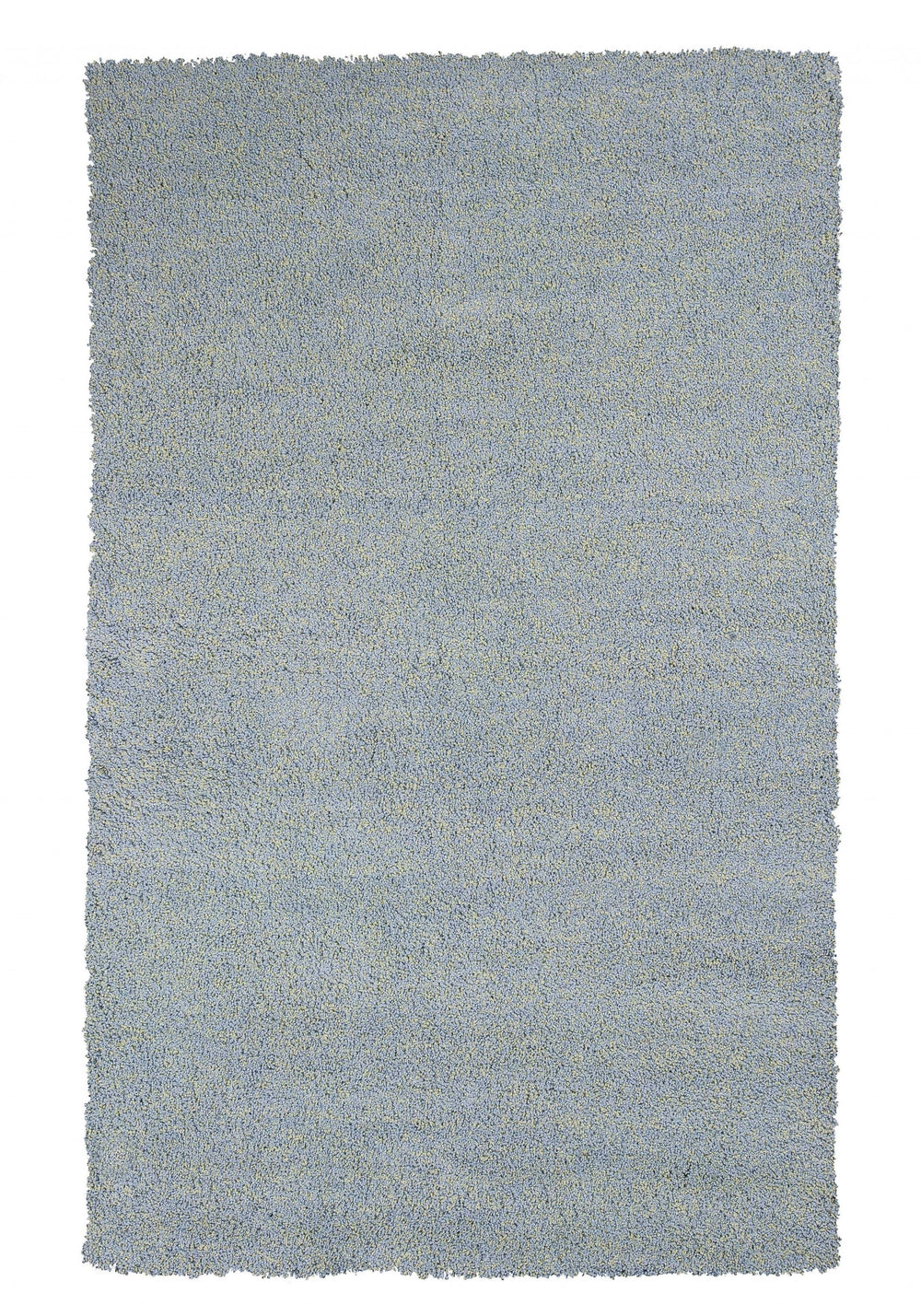 Homeroots 2' X 4' Polyester Blue Heather Area Rug  Polyester 353411