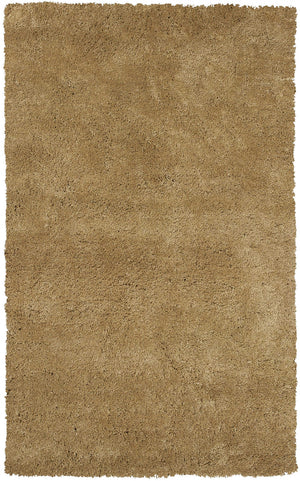 Homeroots 2' X 4' Polyester Gold Area Rug  Polyester 353425
