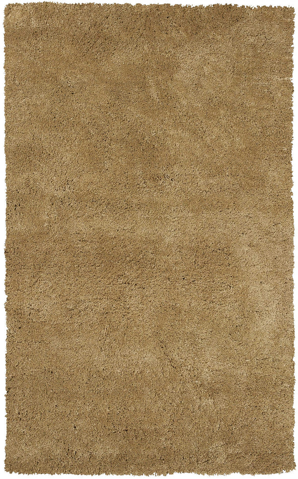 Homeroots 2' X 4' Polyester Gold Area Rug  Polyester 353425