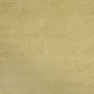 Homeroots 2' X 4' Canary Yellow Indoor Shag Rug  Polyester 353428