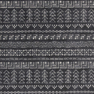 Homeroots 3' X 5' Gray Tribal Area Rug - Durable Polypropylene, Stylish Design For Walkways, Bedrooms & More! 3" X 5" Polypropylene 353521