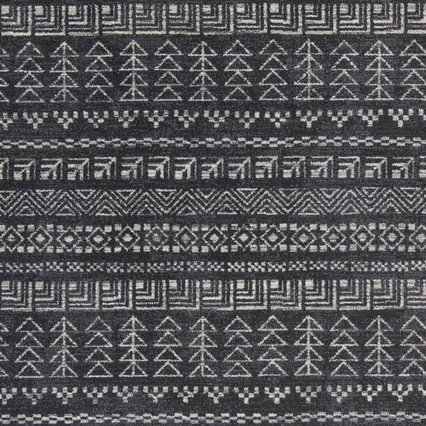 Homeroots 3' X 5' Gray Tribal Area Rug - Durable Polypropylene, Stylish Design For Walkways, Bedrooms & More! 3" X 5" Polypropylene 353521