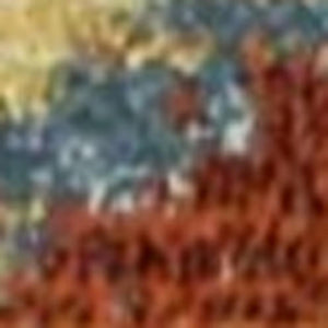 HomeRoots 7' Bold Blue, Red & Orange Abstract Area Rug - Durable, Stylish, Perfect for Modern Living Spaces 3' x 5' 353635