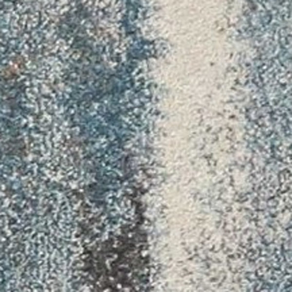 Homeroots 3' X 5' Teal Abstract Area Rug  Polypropylene 353637