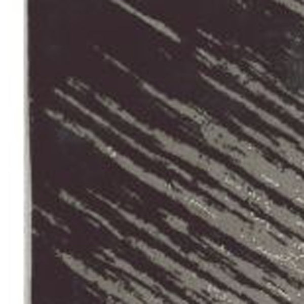 Homeroots 3' X 5' Silver Abstract Area Rug  Polyester 353745