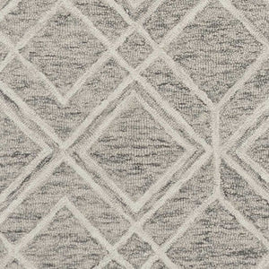 HomeRoots 8' Luxurious Sand Beige & Ivory Hand-Tufted Wool Area Rug for Modern Living Room Elegance 3' X 5' 353799
