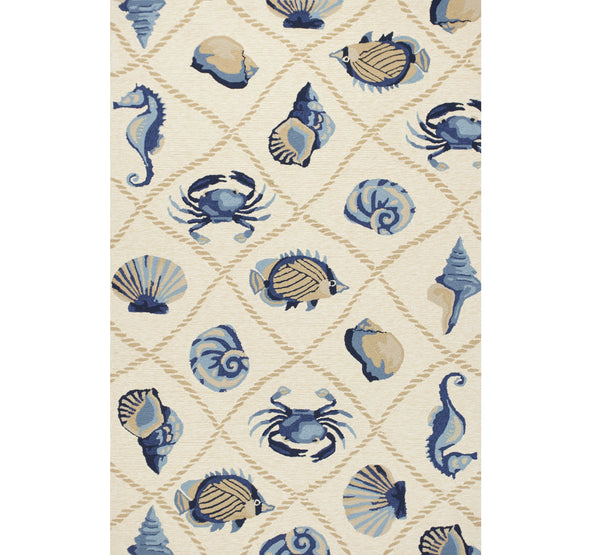 Homeroots 3' X 5' Sand Hand Tufted Area Rug  Polypropylene 353837