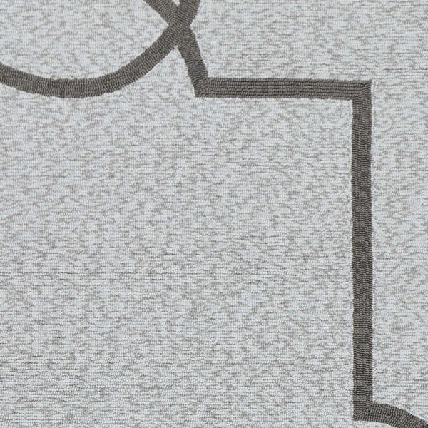 HomeRoots 8' Ivory Area Rug - Durable, Easy-Clean Indoor Outdoor Accent for Patios, Kitchens, and Living Spaces 3' x 5' 353853