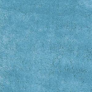 HomeRoots 8' Blue Hand-Woven Round Rug - Artisan Crafted, Durable Polyester, Perfect for Cozy Living Spaces 8' Runner 353882