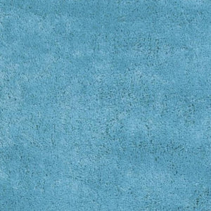 HomeRoots 8' Blue Hand-Woven Round Rug - Artisan Crafted, Durable Polyester, Perfect for Cozy Living Spaces 8' Runner 353882