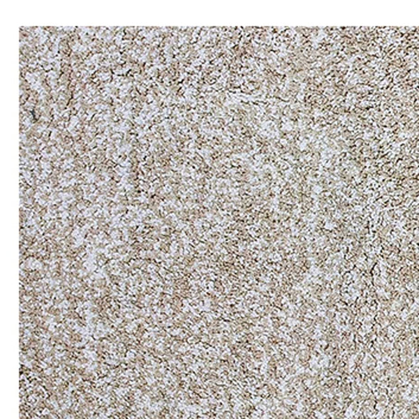 Homeroots 8' Ivory Heather Indoor Shag Runner Rug  Polyester 353884