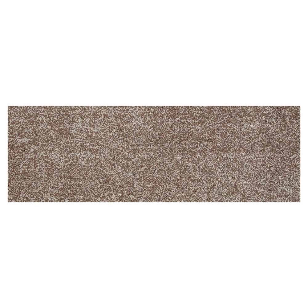 HomeRoots 8' Hand-Woven Beige and Brown Abstract Rug - Artisan Crafted, Cozy, Durable, Perfect for Modern Spaces 8' Runner 353885