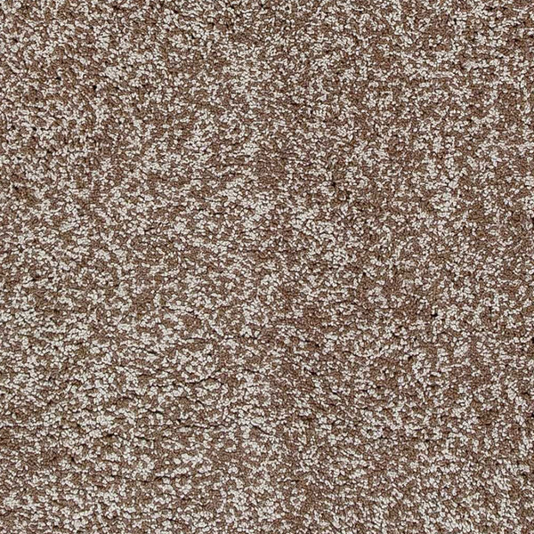 Homeroots 8' Beige Heather Plain Runner Rug  Polyester 353885