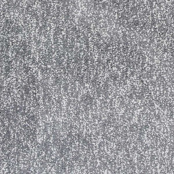 HomeRoots 8' Gray Round Hand-Woven Area Rug - Artisan Crafted, Soft Polyester for Comfort and Timeless Style 8' Runner 353889