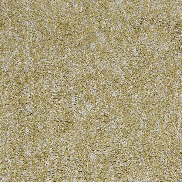 HomeRoots 8' Yellow Hand-Woven Round Rug - Artisan Crafted, Durable Polyester for Stylish Living Spaces 8' Runner 353890