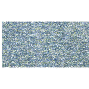 Homeroots 8' Seafoam Heather Indoor Shag Runner Rug  Polyester 353892