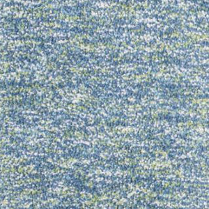 HomeRoots 8' Blue and White Abstract Hand-Woven Rug – Modern Artistry for Living Rooms, Durable & Easy Care 8' Runner 353892
