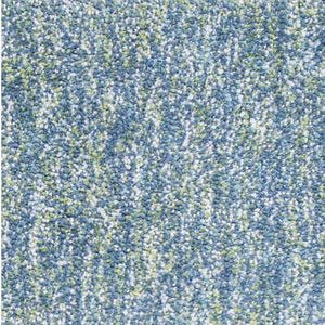 HomeRoots 8' Blue and White Abstract Hand-Woven Rug – Modern Artistry for Living Rooms, Durable & Easy Care 8' Runner 353892