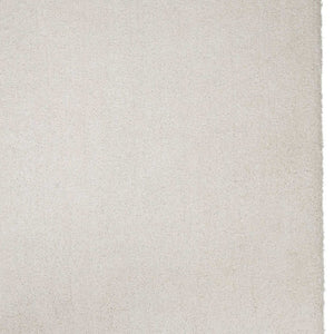 HomeRoots 8' Ivory Hand-Woven Round Rug – Timeless Artisanal Design for Elegant Living Spaces and Durability 8' Runner 353894