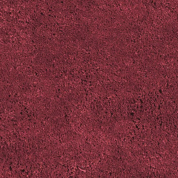 Homeroots 8' Red Plain Runner Rug  Polyester 353897