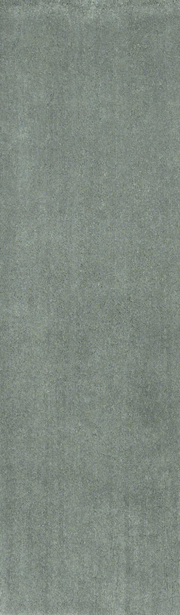 Homeroots 8' Slate Blue Indoor Shag Runner Rug  Polyester 353898